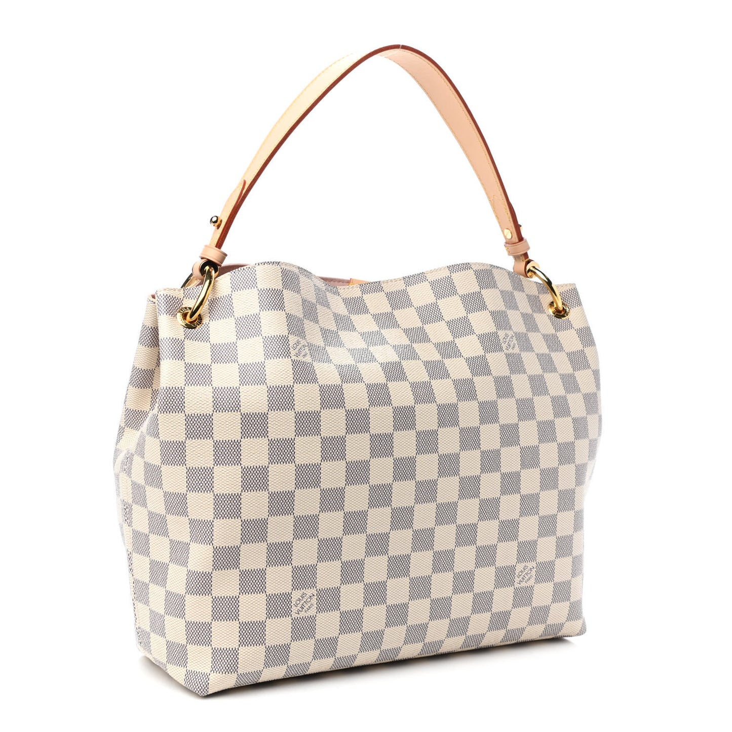 Damier Azur Graceful PM Rose Ballerine