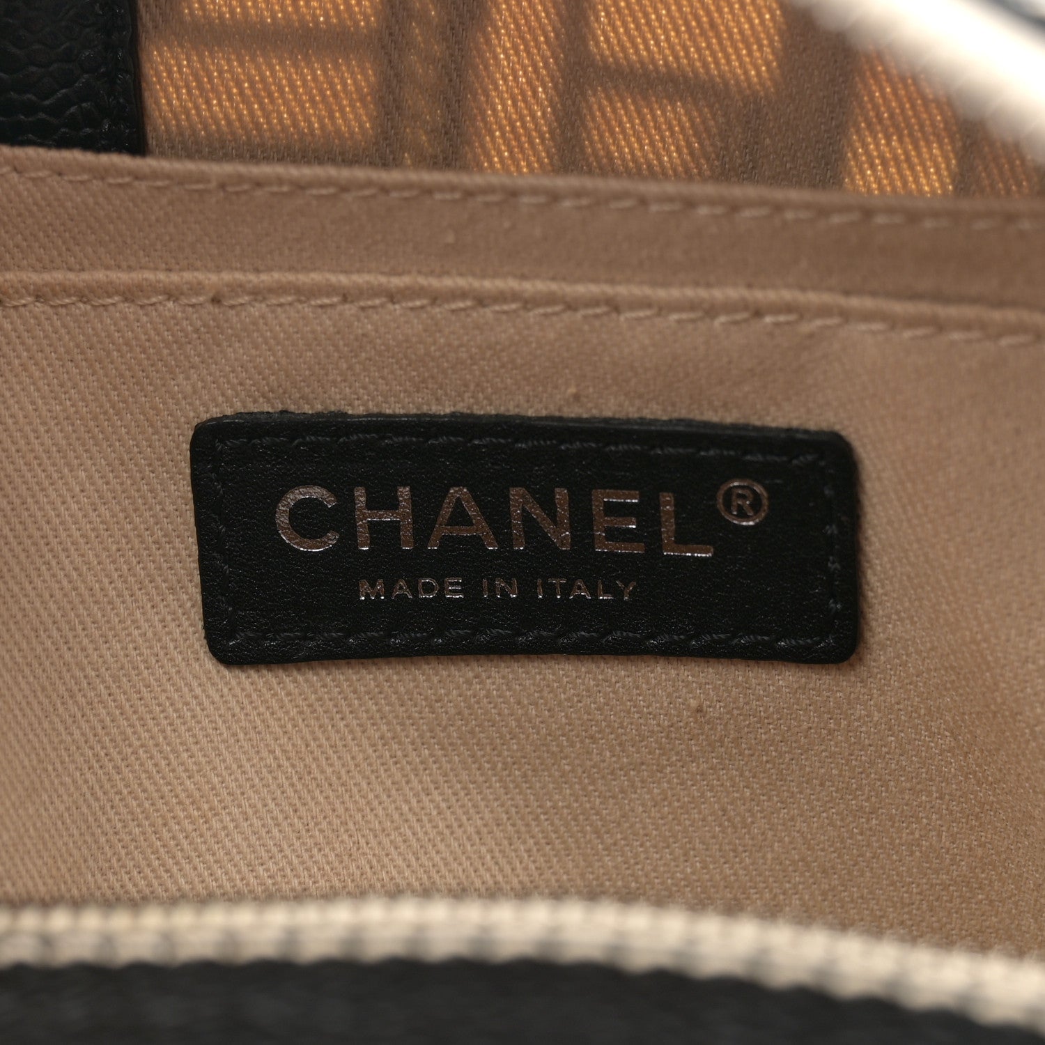 Chanel Coated Canvas Le Train Boston Bag Black 6 of 13