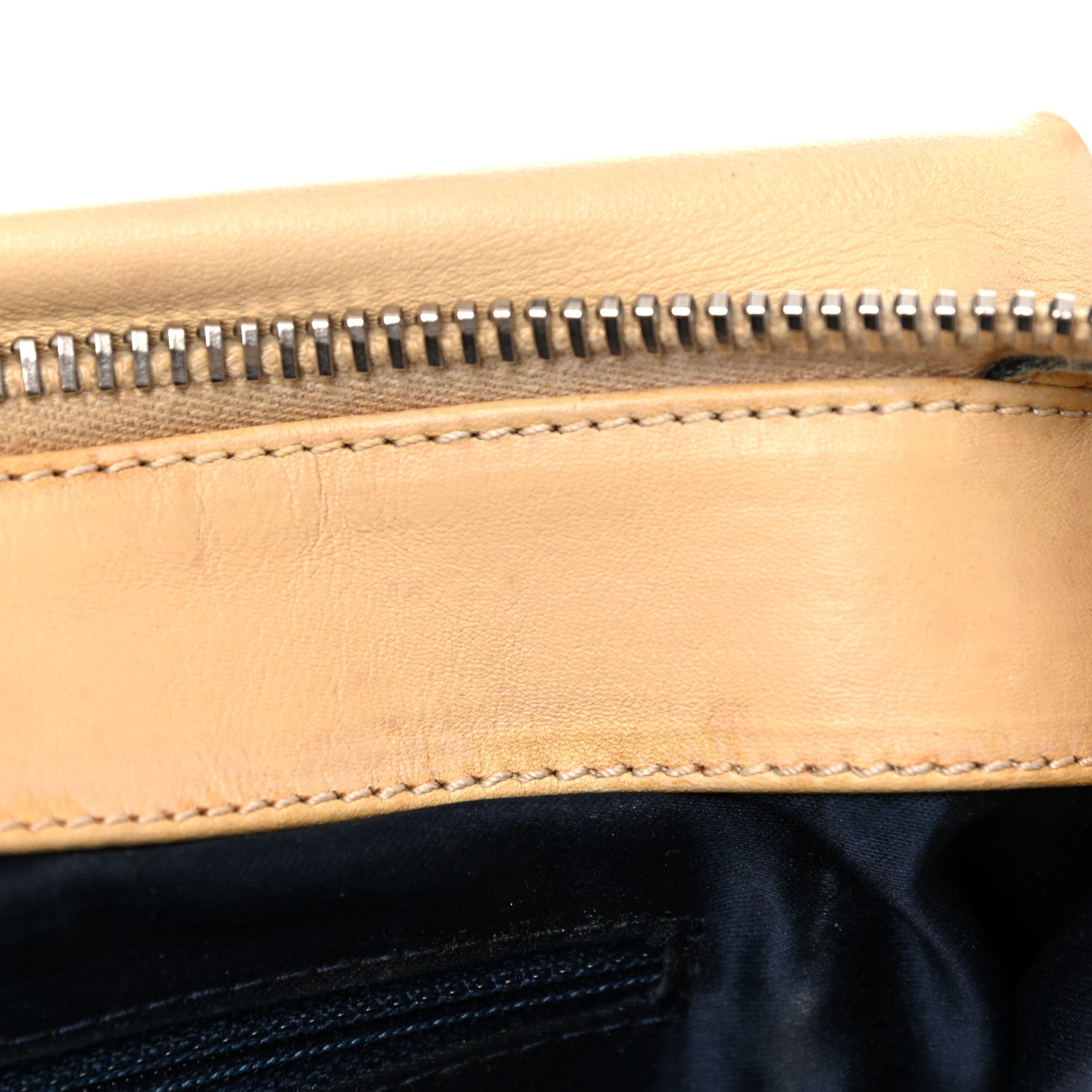 Chanel Lambskin Large Edgy Hobo Beige 13 of 28