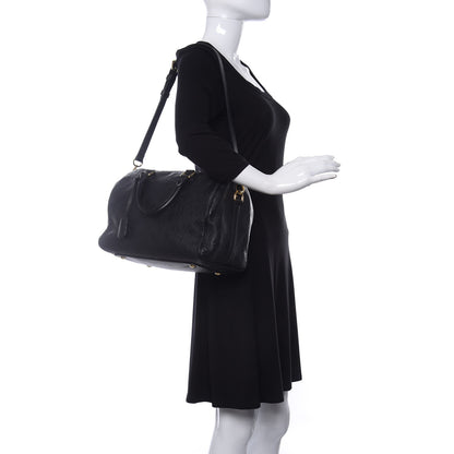 Louis Vuitton Empreinte Speedy Bandouliere 30 Black 2 of 12