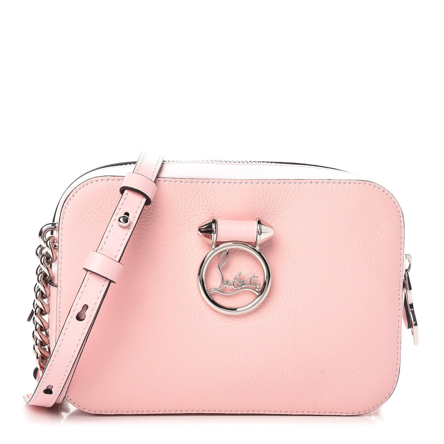 Calfskin Rubylou Mini Crossbody Pompadour