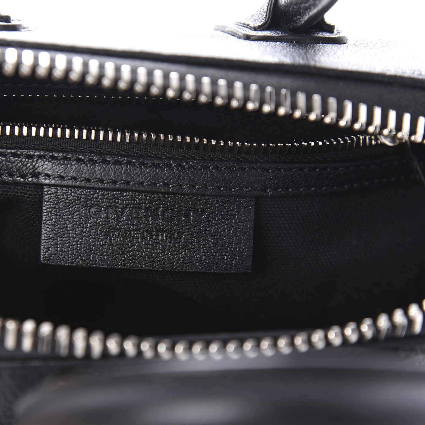 Sugar Goatskin Mini Antigona Black