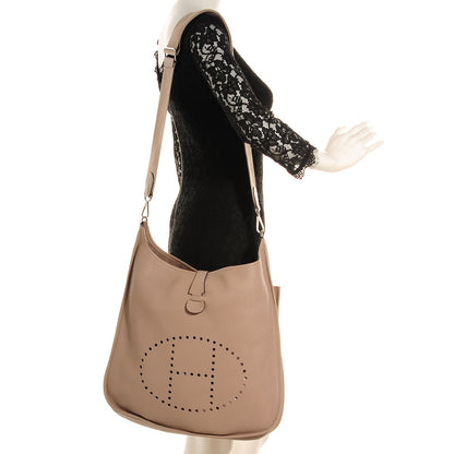 Hermes Taurillon Clemence Evelyne III TGM Gris Tourterelle 2 of 18