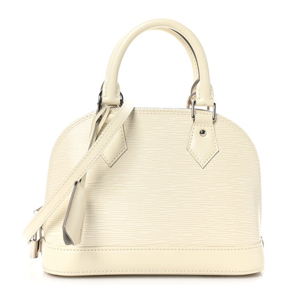 Louis Vuitton Epi Alma BB Ivory 1 of 9