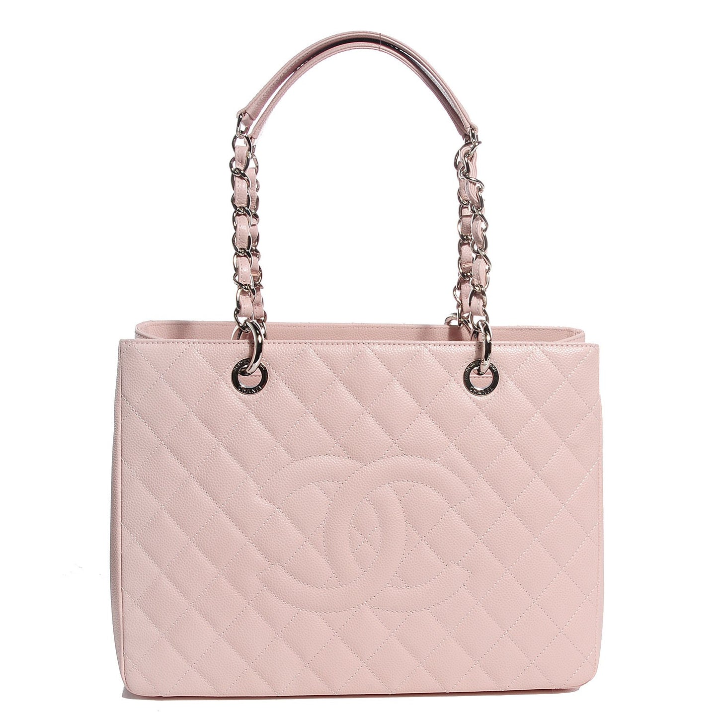 Caviar Grand Shopping Tote GST Light Pink
