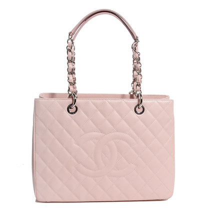 Chanel Caviar Grand Shopping Tote GST Light Pink 1 of 8