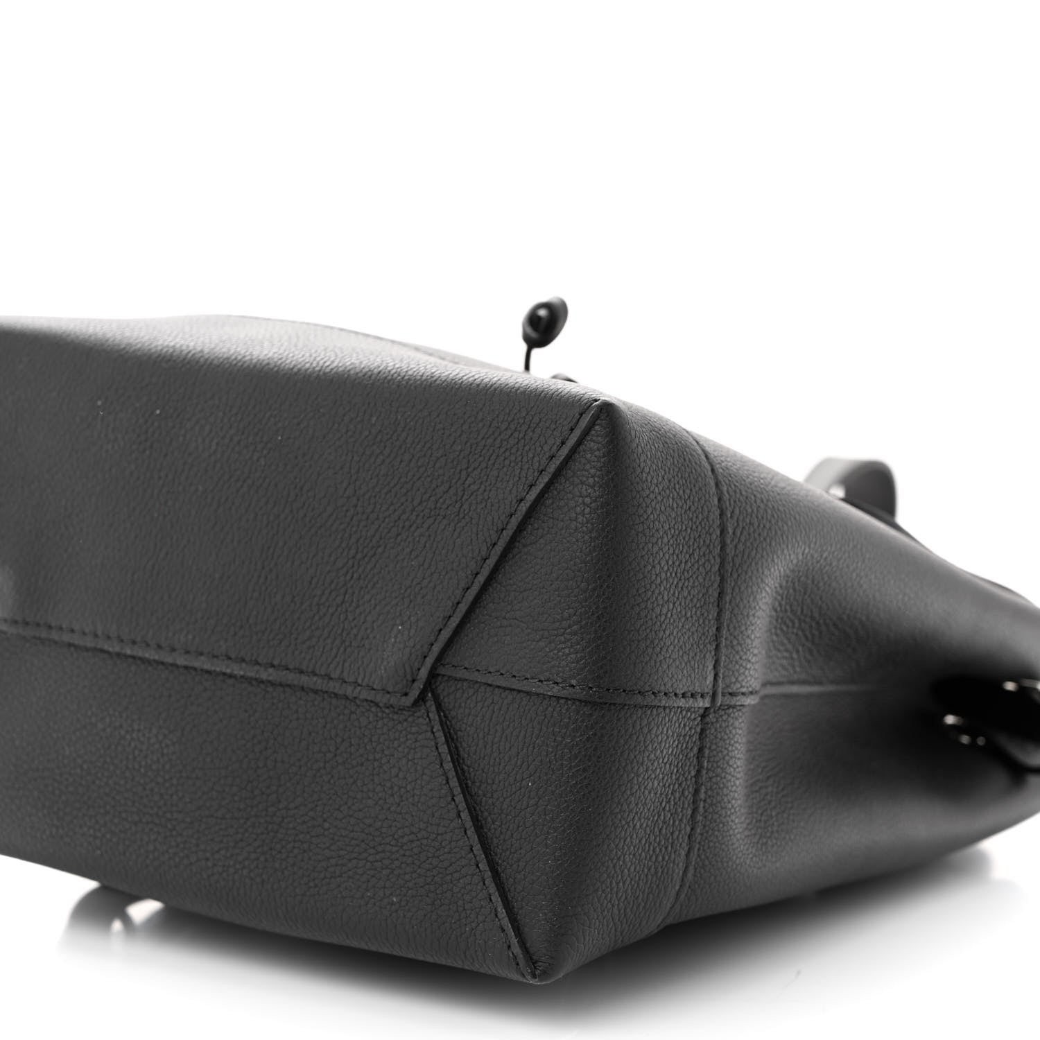 Louis Vuitton Calfskin Lockme Backpack Black 10 of 10