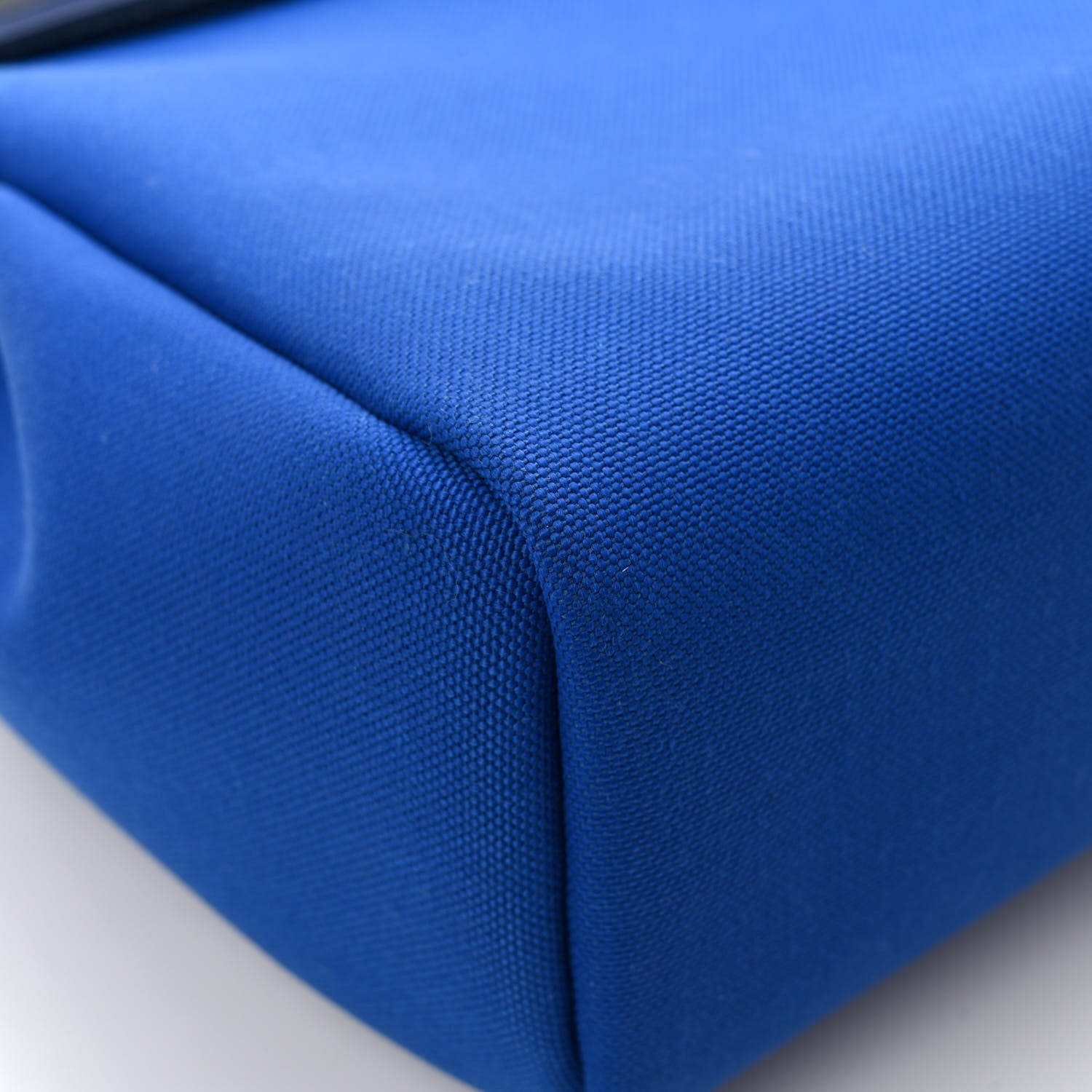 Hermes Toile Vache Hunter Herbag Zip 31 PM Bleu Electrique Bleu Indigo 10 of 11