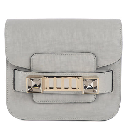 Proenza Schouler Saffiano PS11 Tiny Shoulder Bag Icy Pearl 1 of 11