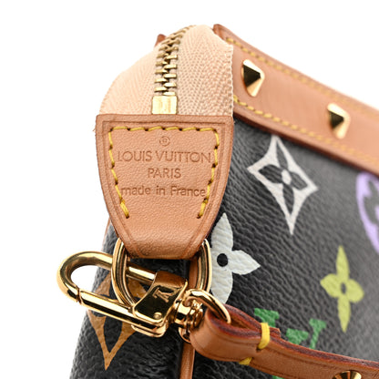 Louis Vuitton Monogram Multicolor Pochette Accessories Black 6 of 10