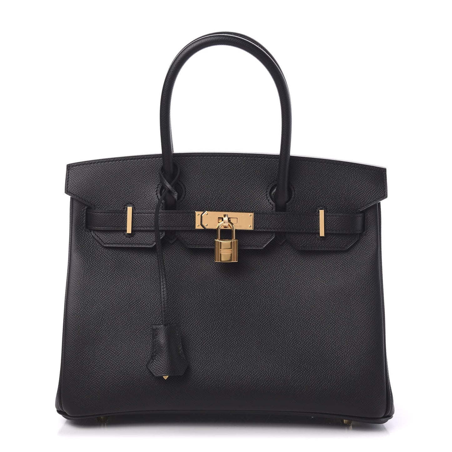 Epsom Birkin 30 Black