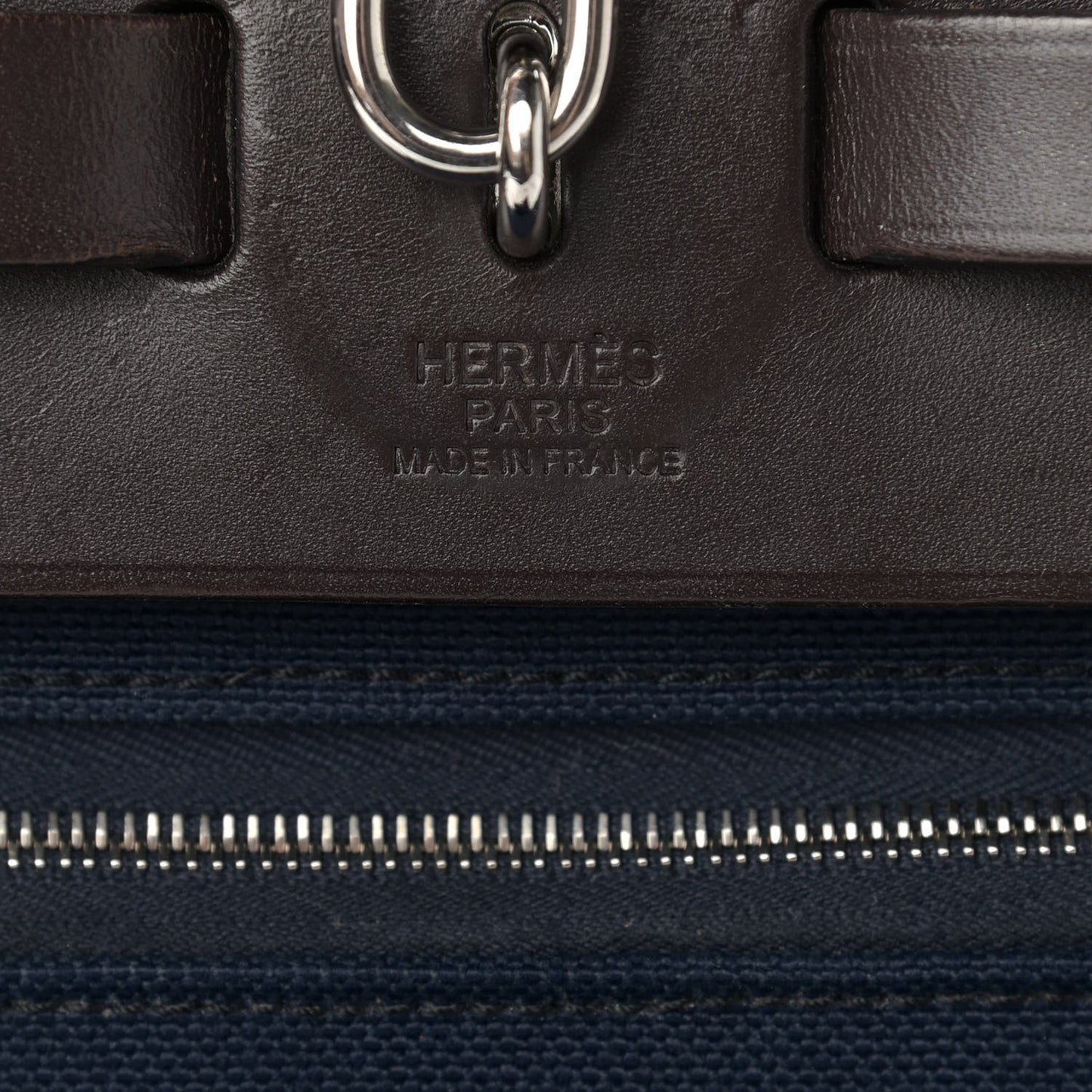 Toile Vache Hunter Herbag Zip PM 31 Bleu Marine Ebene