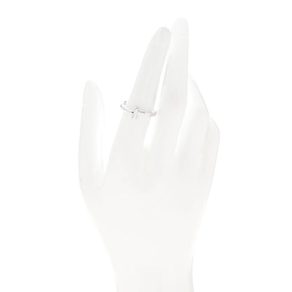Tiffany 18K White Gold 2.5mm T T1 Ring 53 6.5 2 of 4