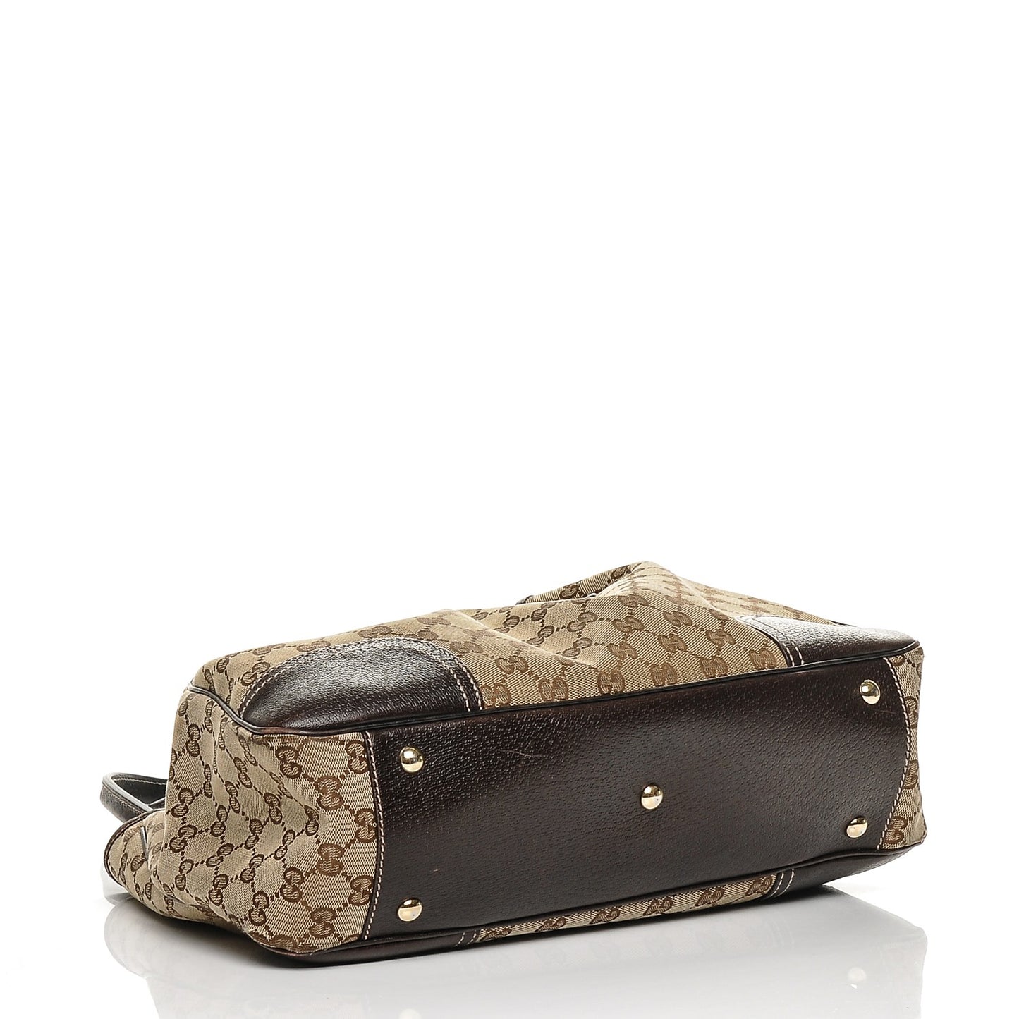 Monogram Medium Princy Tote Dark Brown