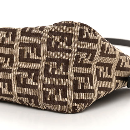 Fendi Zucchino Pochette Dark Brown 10 of 10