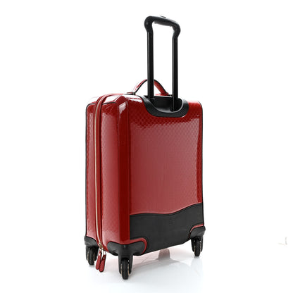 Gucci Patent Microguccissima Carry On Suitcase Red 3 of 16
