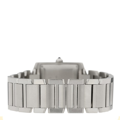 Cartier Stainless Steel 28mm Tank Francaise Automatic Watch 3 of 4