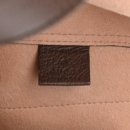 Gucci GG Supreme Monogram Web Ophidia Tote Brown 7 of 13