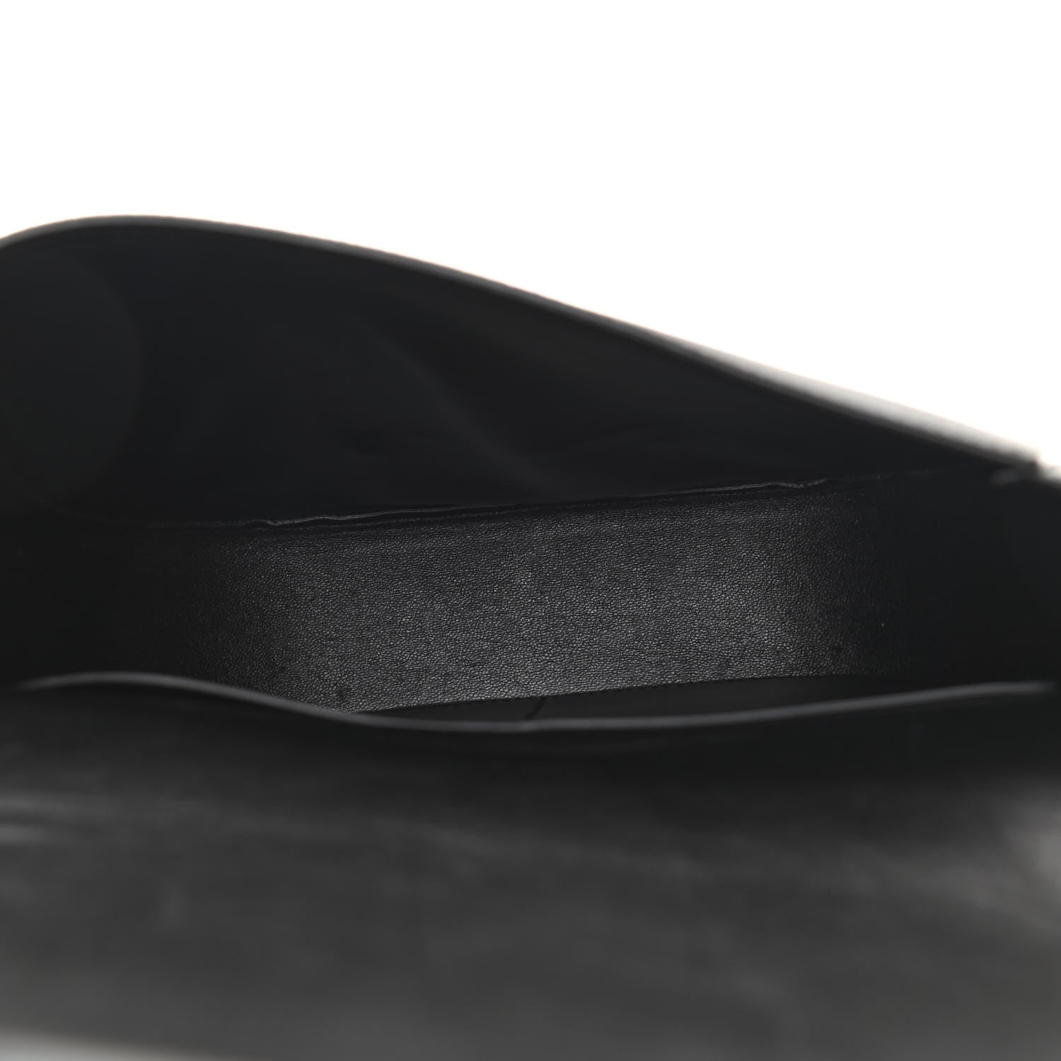 Celine Grained Calfskin Compact Trotteur Black 5 of 11