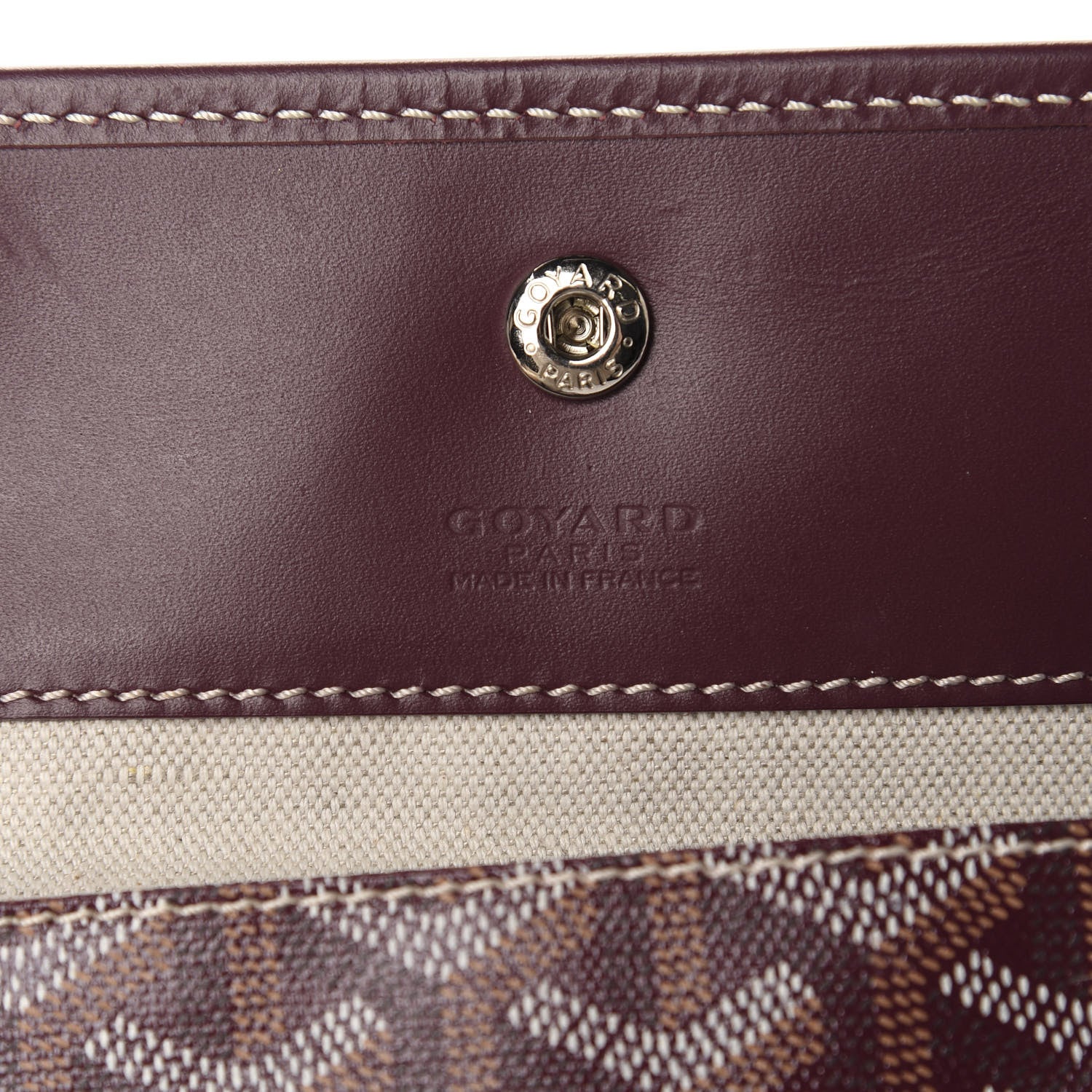 Goyard Goyardine Saint Louis GM Bordeaux 12 of 13