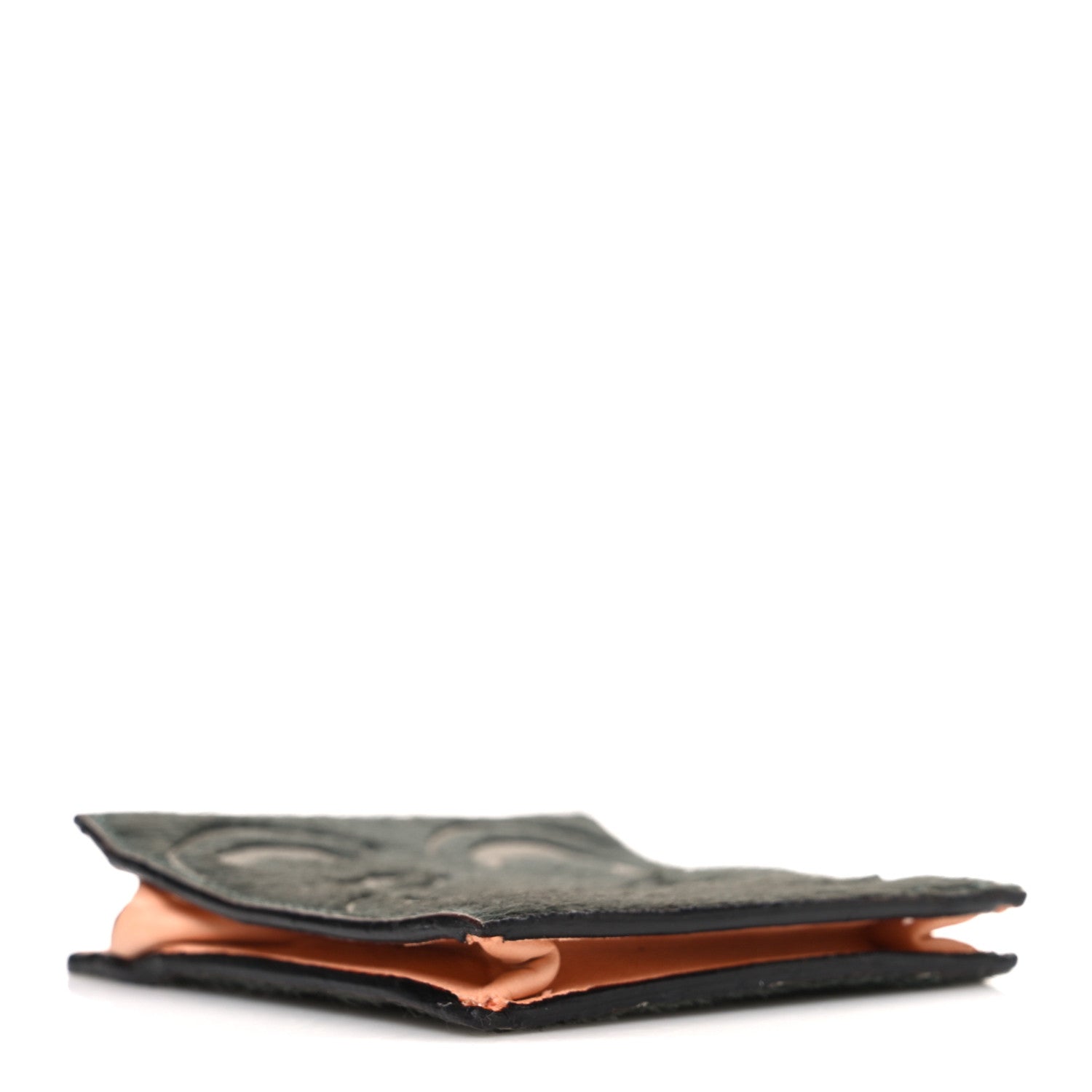 Chanel Pony Hair CocoDouble Key Pouch Green Rose 4 of 7