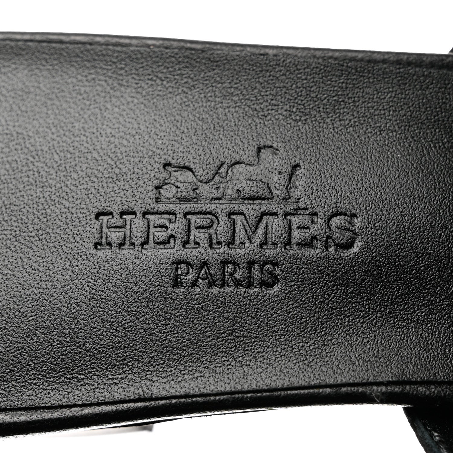 Hermes Goatskin Candy Sandals 35 Black 6 of 9