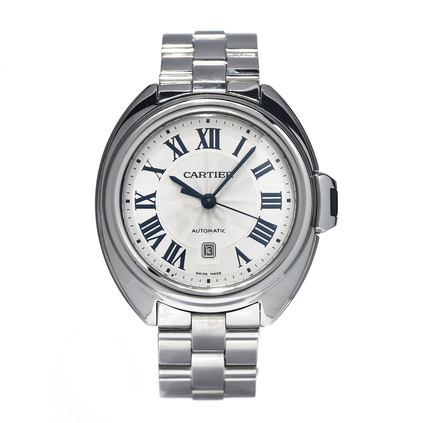 Stainless Steel 31mm Cle De Automatic Watch