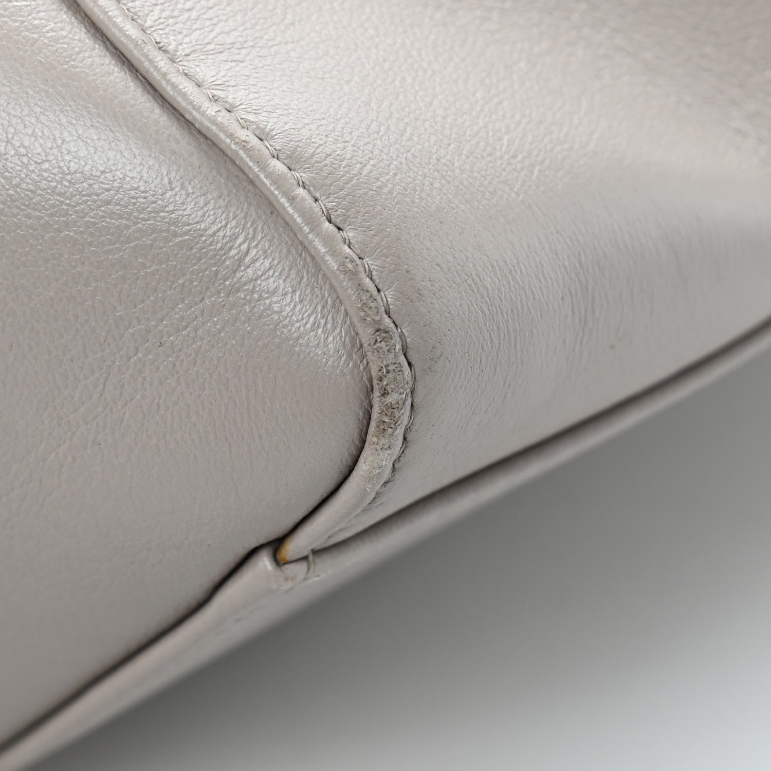 Fendi Nappa Colorblock Mini Peekaboo Iconic Satchel Grigio Polvere Carbone Bloody Mary 18 of 19