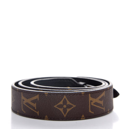 Louis Vuitton Monogram Bandouliere Shoulder Strap XL Black 2 of 5