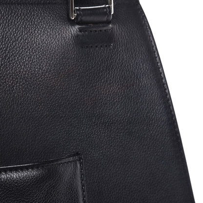 Celine Grained Calfskin Medium Edge Shoulder Bag Black 11 of 17
