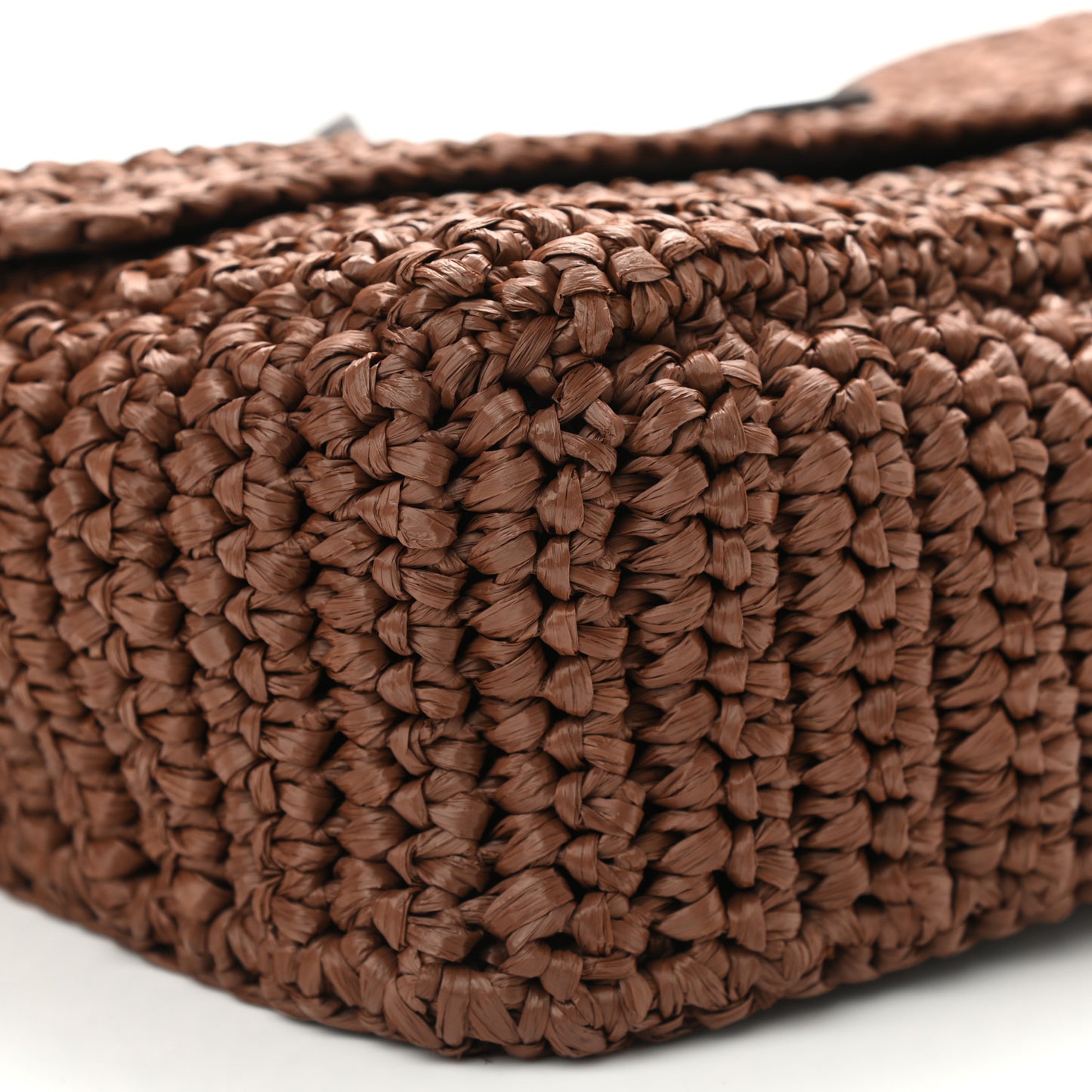 Raffia Calfskin Monogram Medium Niki Chain Satchel New Nut