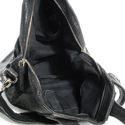 Givenchy Wrinkled Lambskin Medium Nightingale Black 7 of 12