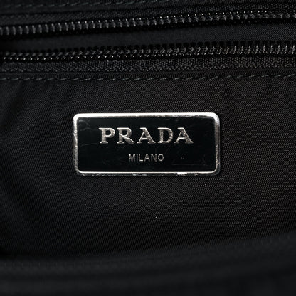 Prada Tessuto Nylon Saffiano Belt Bag Black 6 of 12