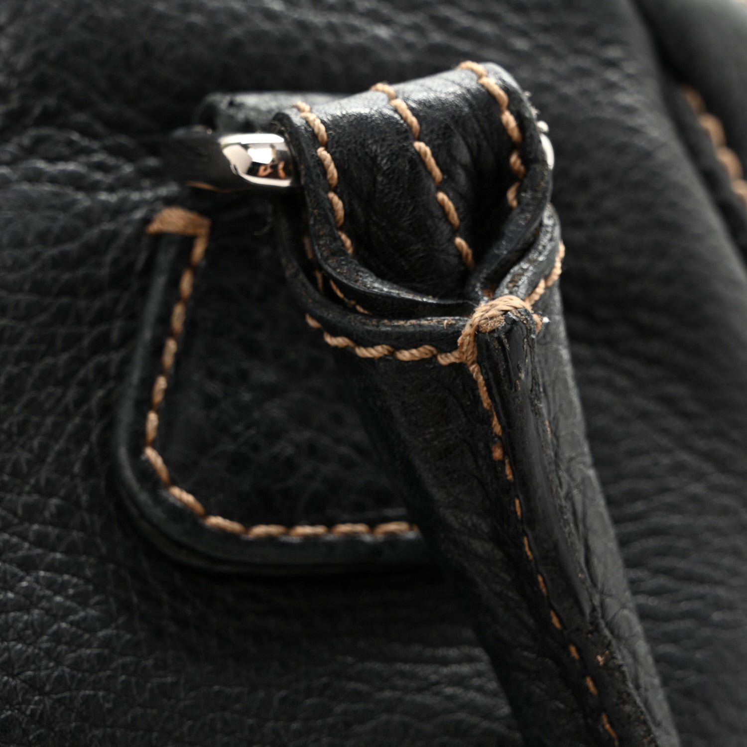 Chanel Calfskin Large Tassel Bowler Black 18 of 18