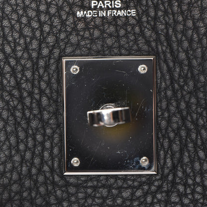 Hermes Taurillon Clemence Birkin 30 Black 16 of 29