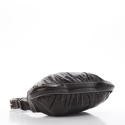 Gucci Calfskin Queen Bow Hobo Brown 4 of 10
