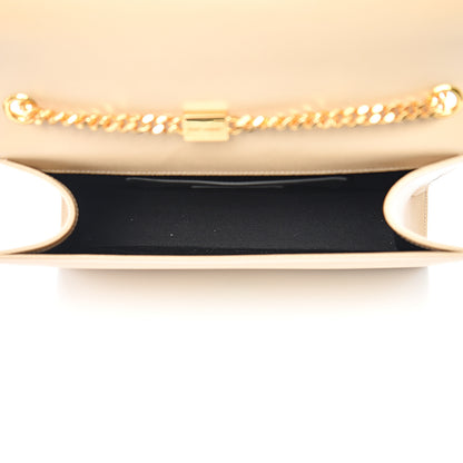 Saint Laurent Grain De Poudre Medium Monogram Kate Satchel Nude Powder 4 of 9