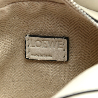 Loewe Calfskin Nano Puzzle Bag Soft White Black 6 of 9