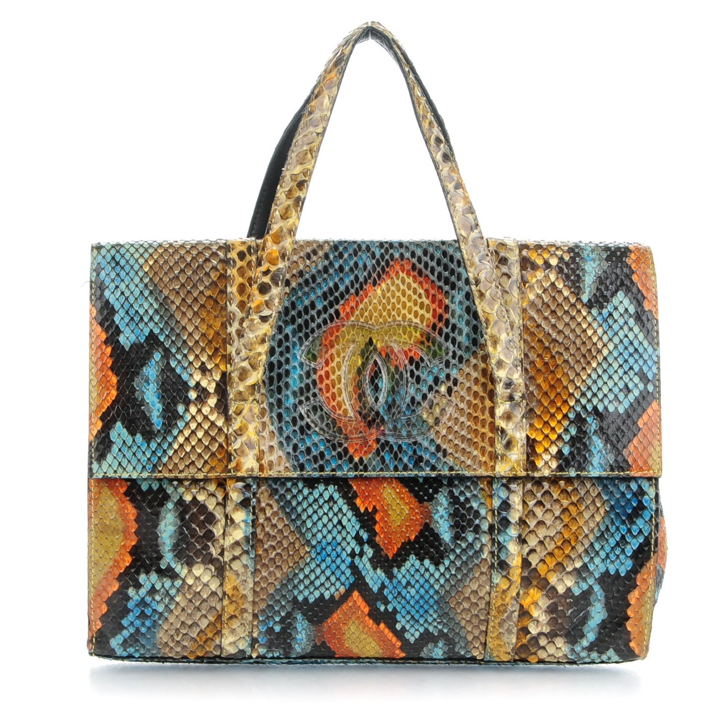 Python Small CC Handbag Multicolor