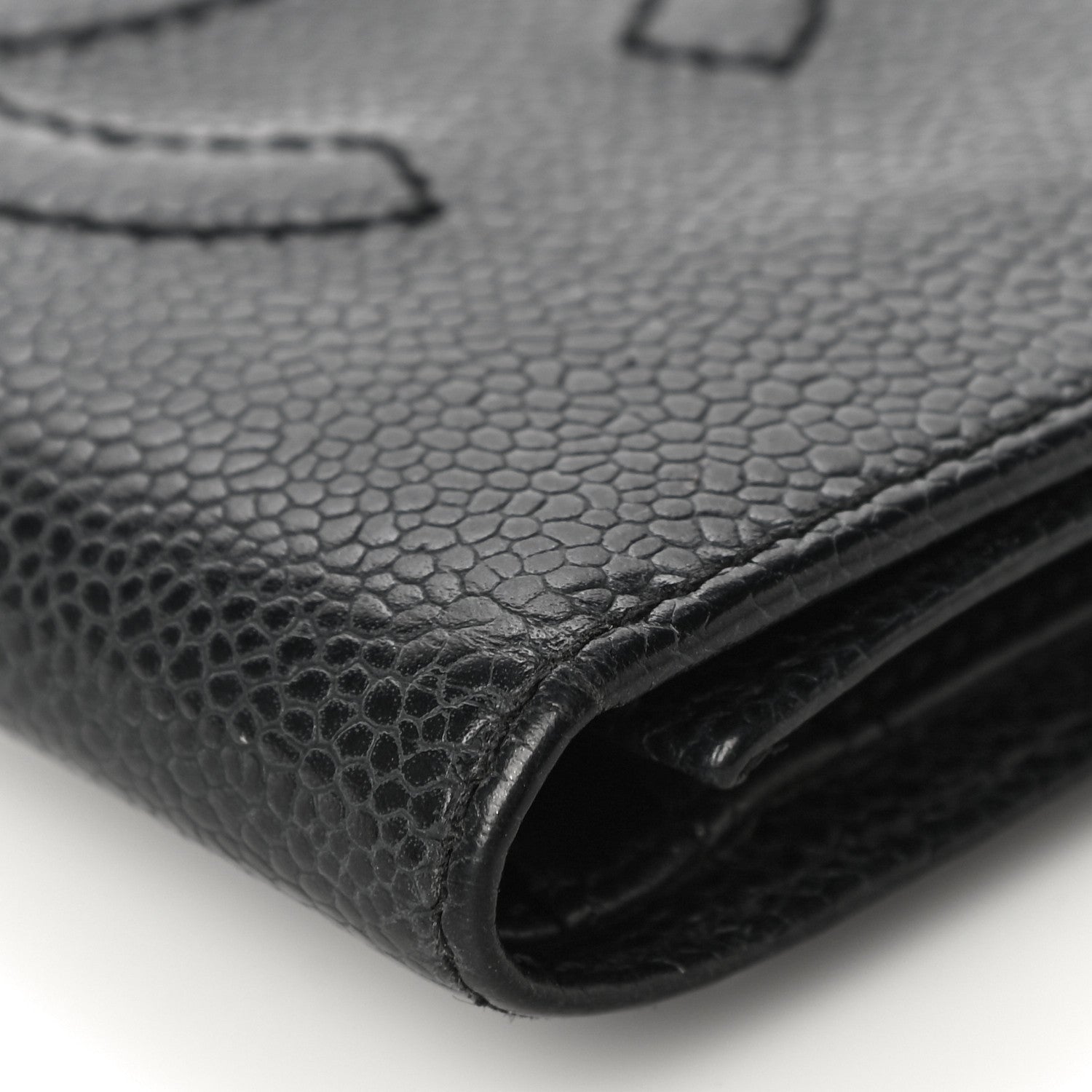 Chanel Caviar Timeless CC Compact Wallet Black 16 of 18