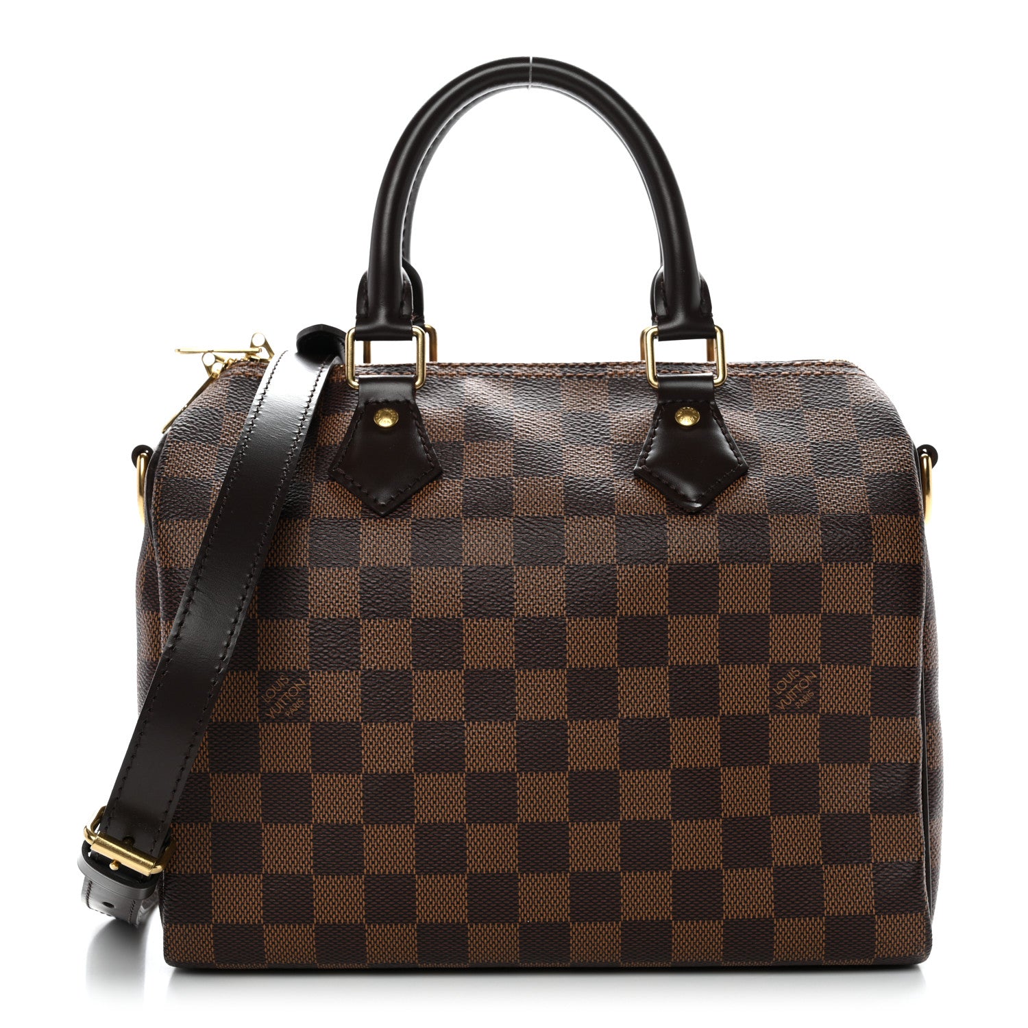 Louis Vuitton Damier Ebene Speedy Bandouliere 25 1 of 11
