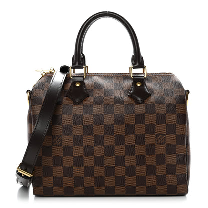 Louis Vuitton Damier Ebene Speedy Bandouliere 25 1 of 11