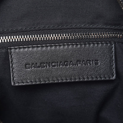 Balenciaga Baby Daim Suede Classic Silver Hardware Velo Black 6 of 9
