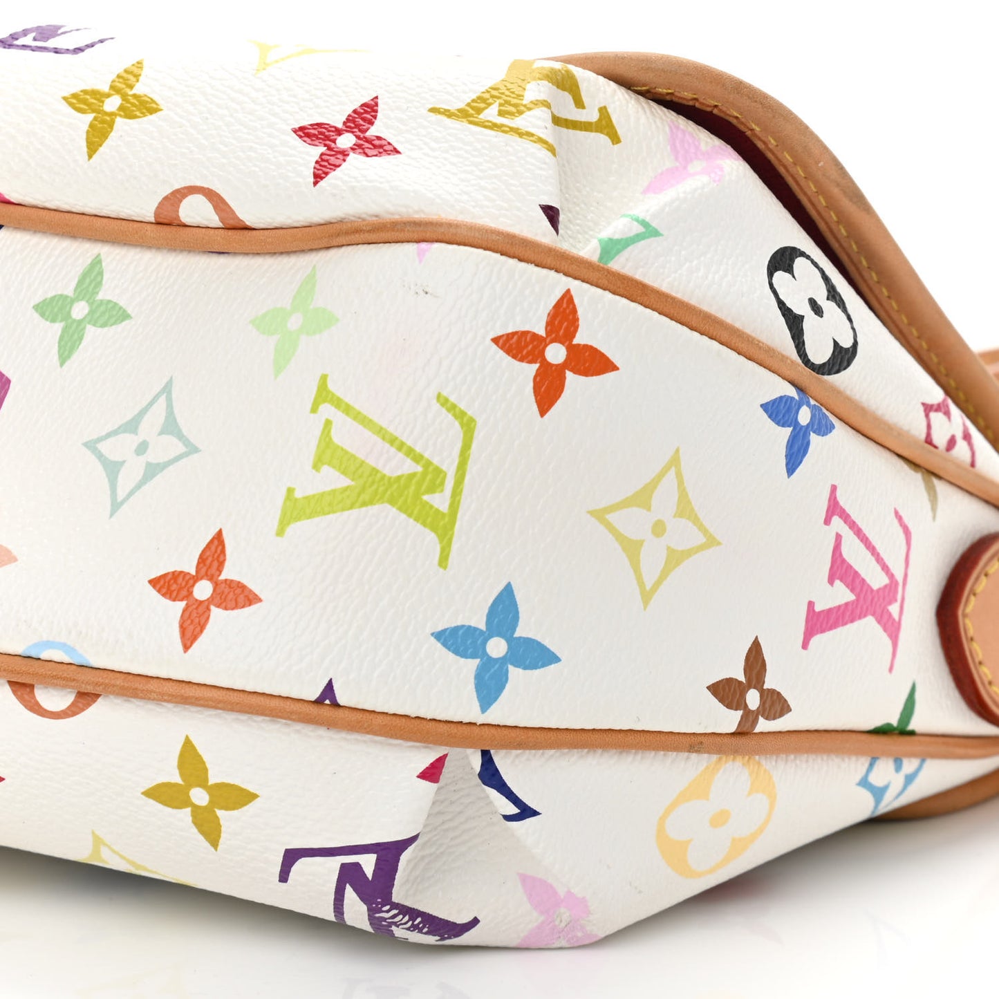 Monogram Multicolor Patti White