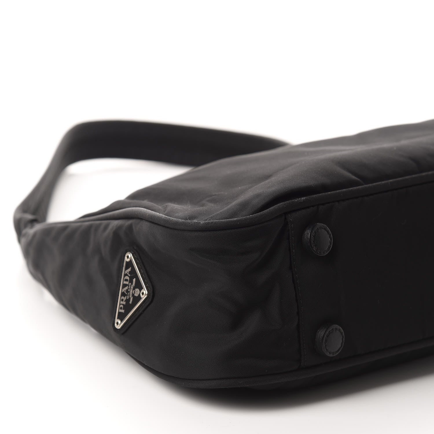 Prada Tessuto Nylon Sport Shoulder Bag Black 6 of 11