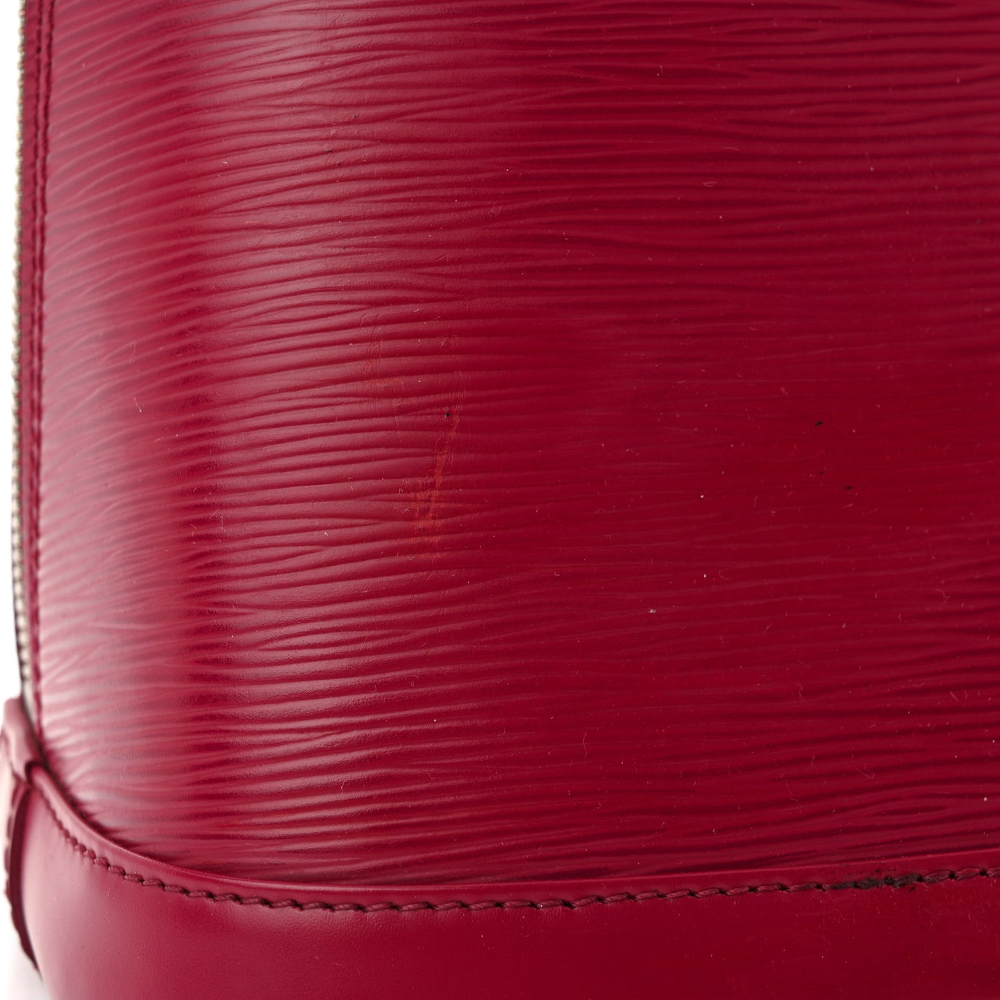 LOUIS VUITTON Epi Alma PM Fuchsia