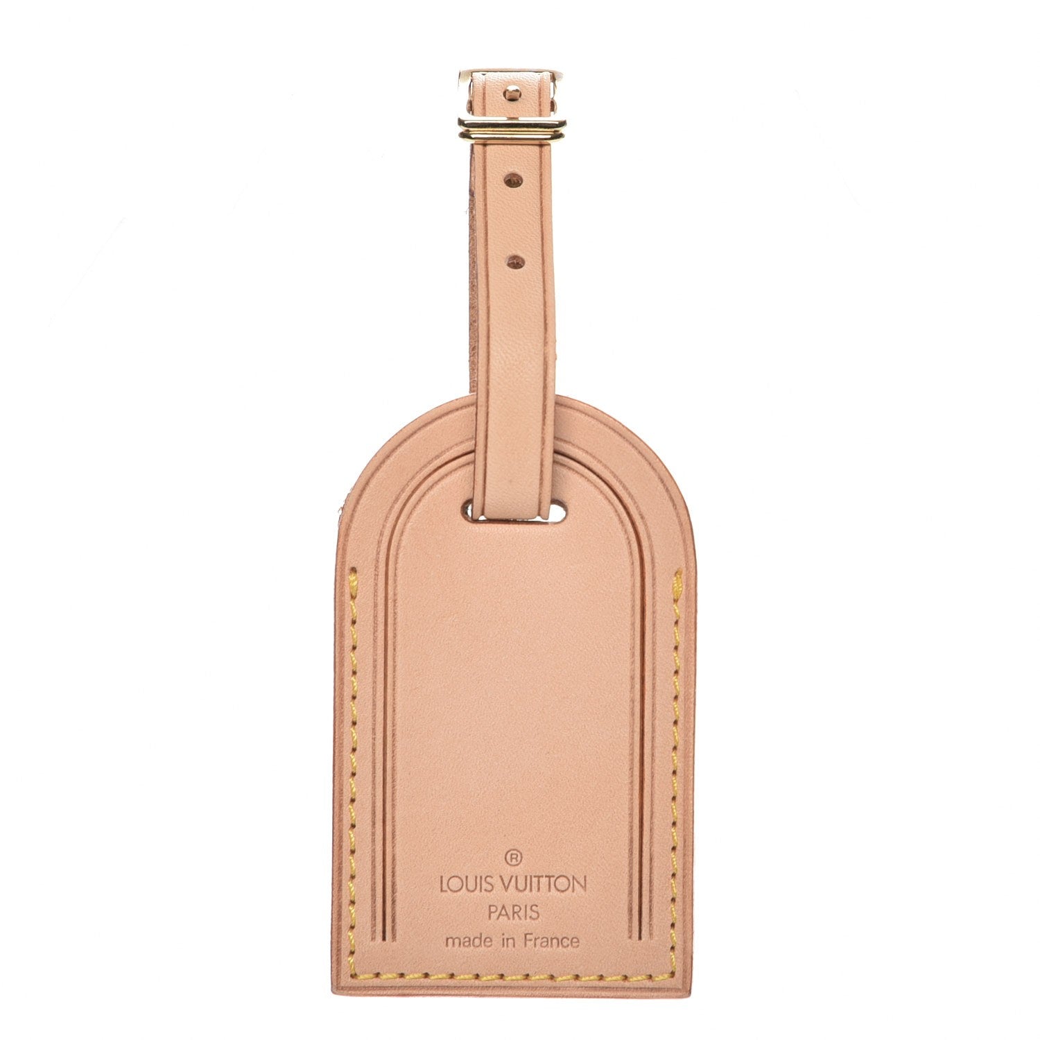 Louis Vuitton Vachetta Leather Luggage Tag 1 of 3