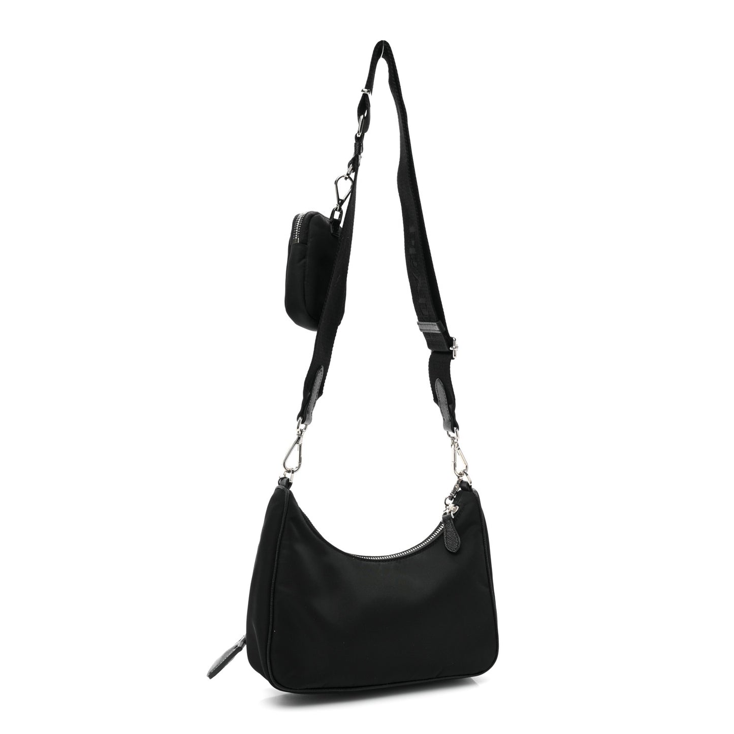 Nylon Re-Edition 2005 Shoulder Bag Black
