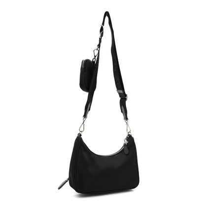 Prada Nylon Re-Edition 2005 Shoulder Bag Black 3 of 7