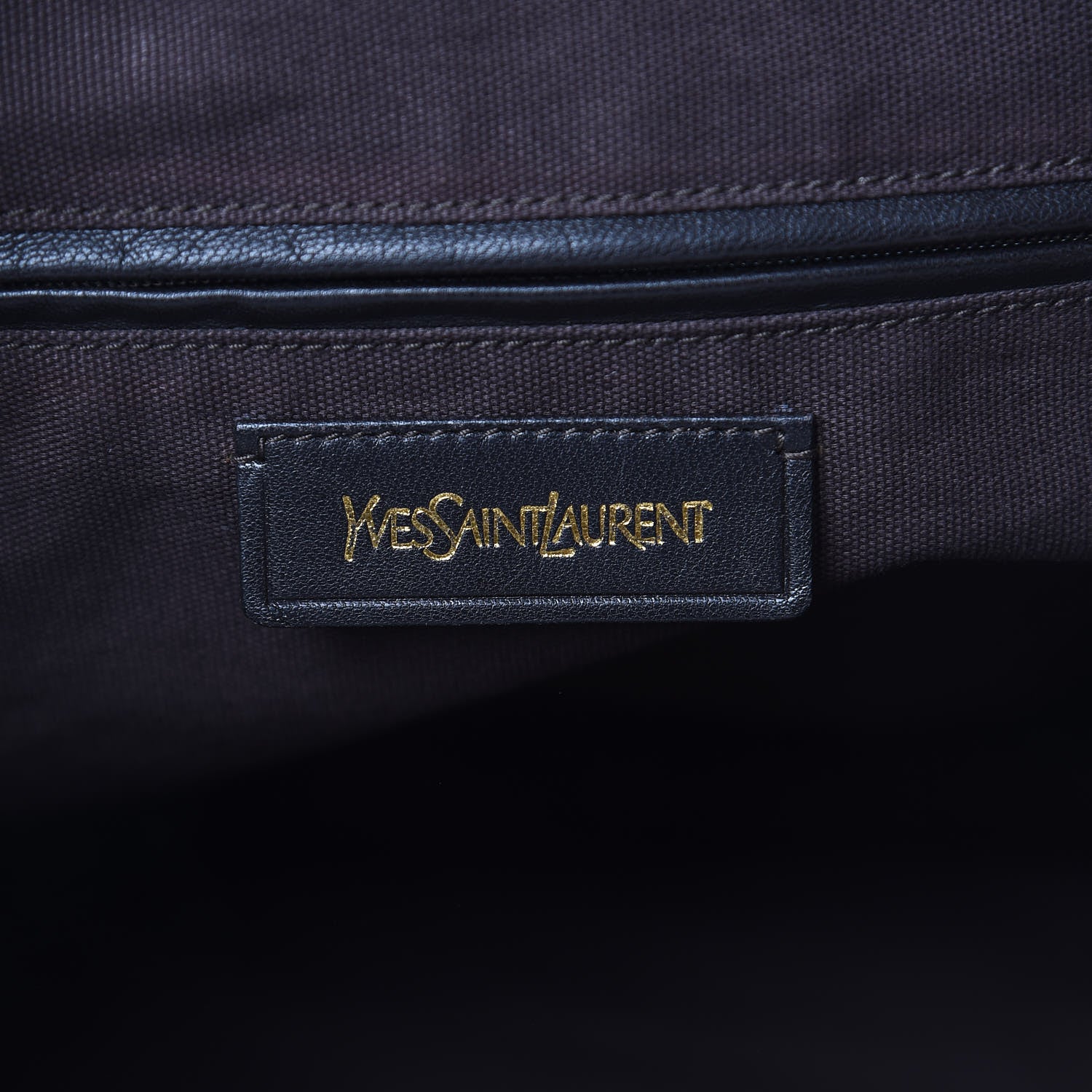 Saint Laurent Canvas Sheepskin Large Roady Beige 6 of 17